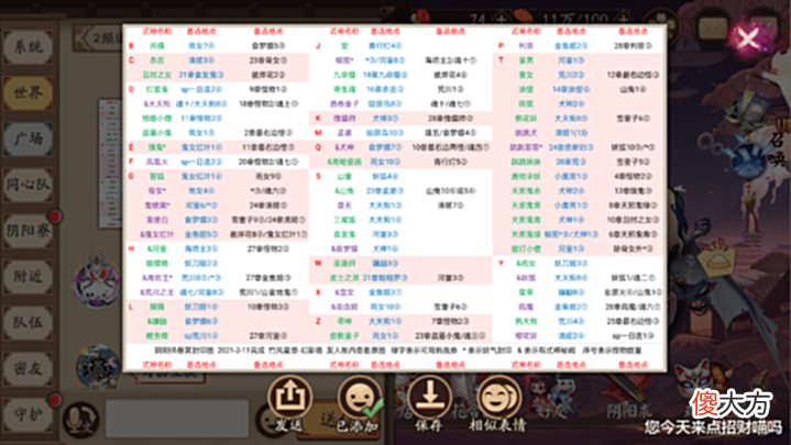 【游戏世界】阴阳师:悬赏封印,神秘妖怪汤碗牙牙是什么,哪里多?
