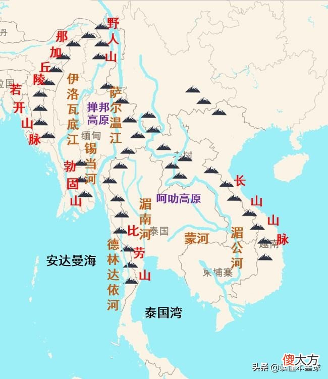 泰国南部旁，缅甸为何多出一块狭长的领土？