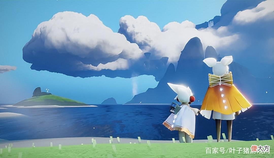 【游戏世界】硬抄？《光遇》遭韩国游戏大厂碰瓷，网友：看起来两者相差无几！