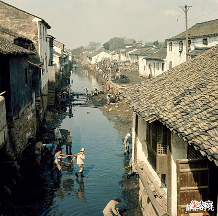 【历史故事】70年代的苏州：拙政园露天电影，人民路，五七粮店，河道清淤