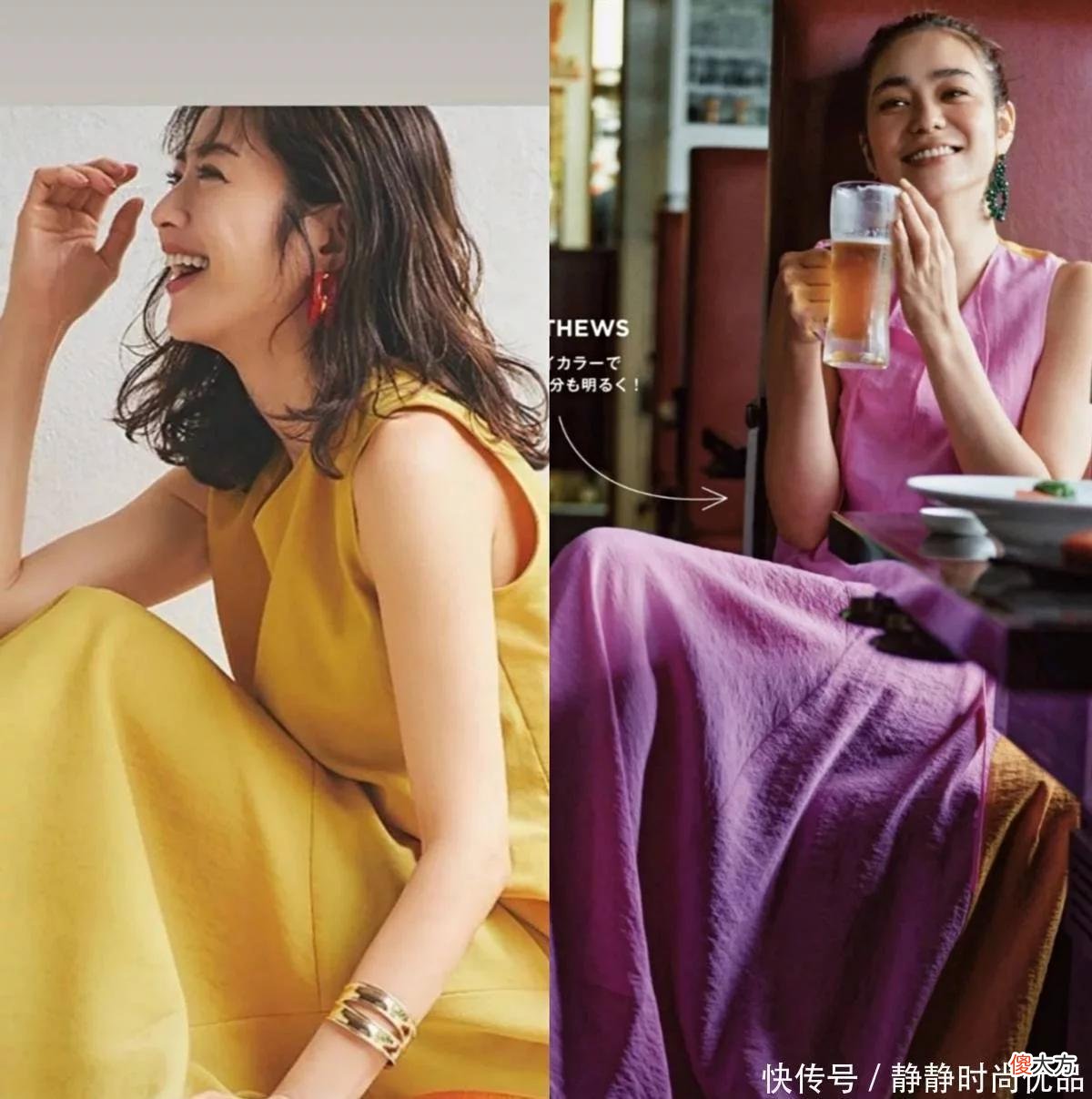 【就爱时尚】普通人穿衣不需要特别华丽！T恤和裙子这2个单品，简单显气质