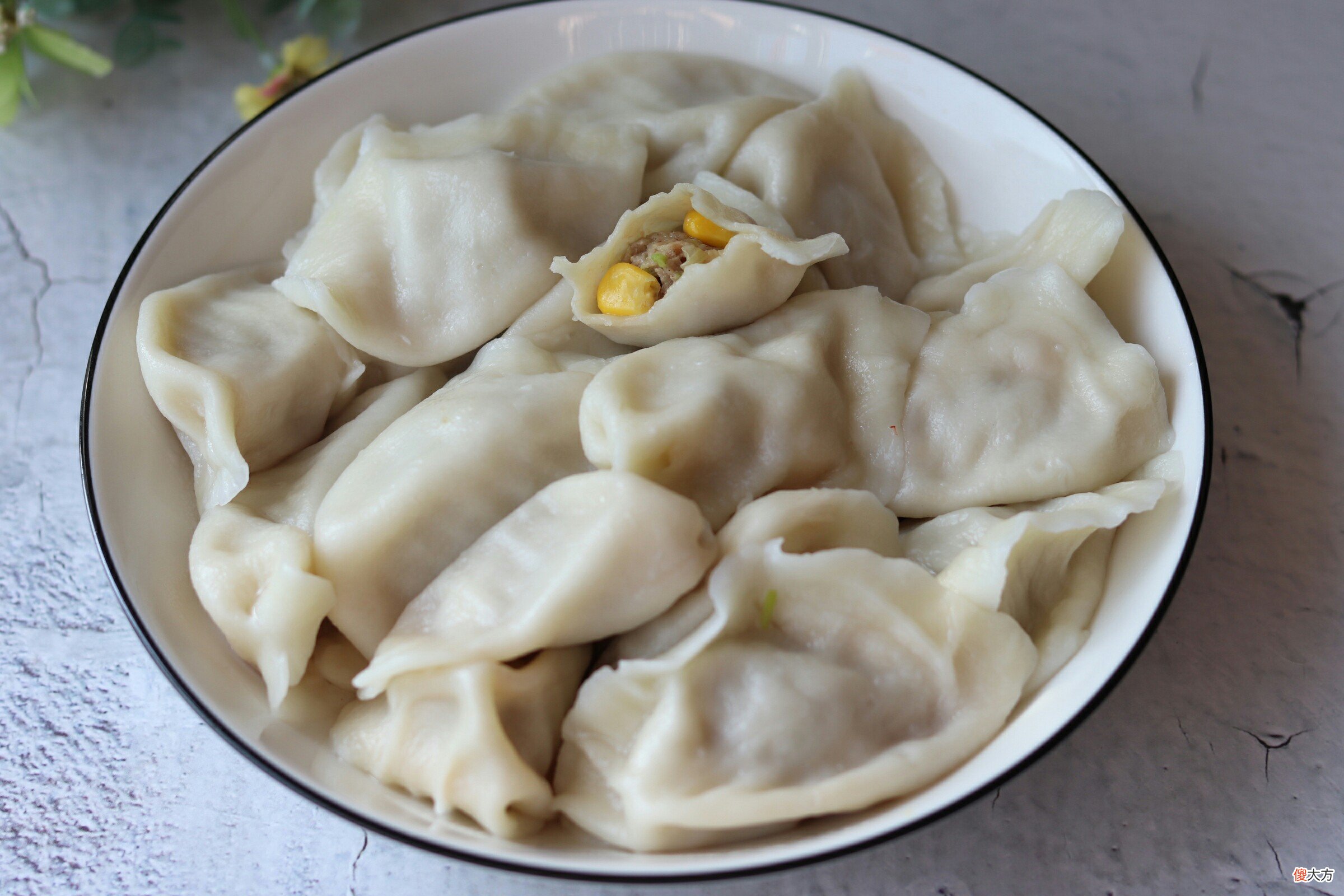 这馅饺子很少有人做 没馅的饺子