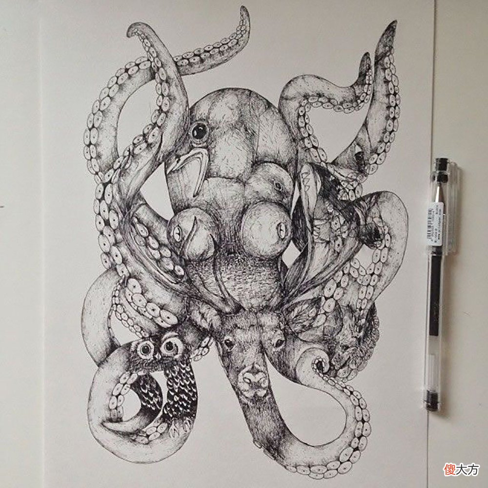 就画出精湛的动物插画 插画 动物