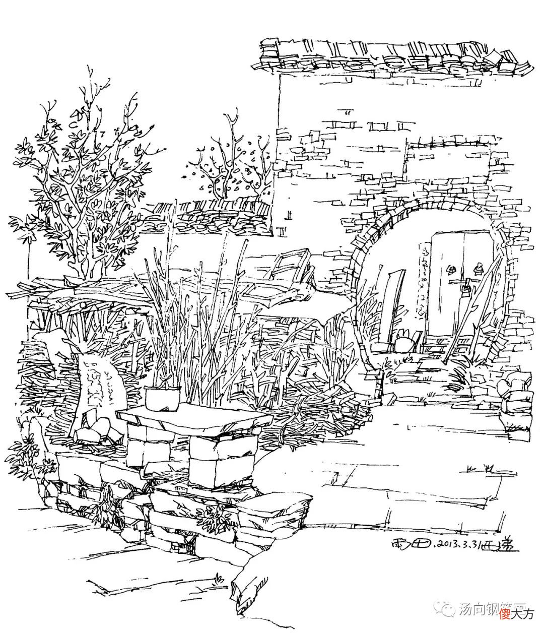 针管笔是绘制图纸的基本工具之一 针管笔图画