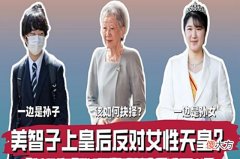 【历史故事】美智子上皇后反对女性天皇?真实的宫斗远比电视剧更精彩?
