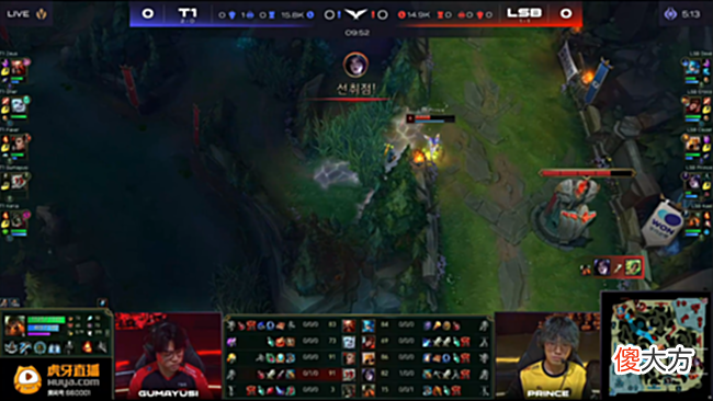 【游戏世界】Zeus先攻核弹酒桶大杀四方,T1兵不血刃2:0速推横扫LSB