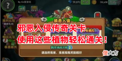 【游戏世界】《植物大战僵尸》之邪恶入侵关卡攻略