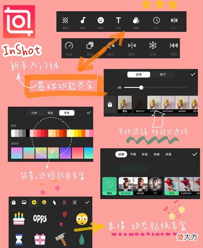 5款免费好用的手机剪辑APP 用什么手机剪辑作品好