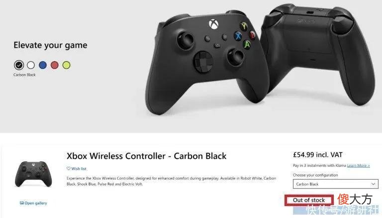 【游戏迷】微软Xbox手柄在世界范围内陷入供应短缺问题
