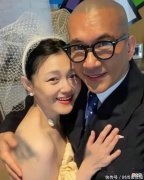 【时尚一点】大S“二婚”婚纱照又惊艳了，气质优雅又高级，韩国老公像隔辈