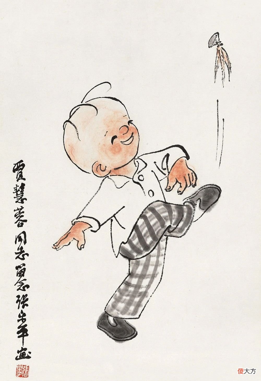 他就是我们熟悉的三毛 他这个人就像当年的三毛