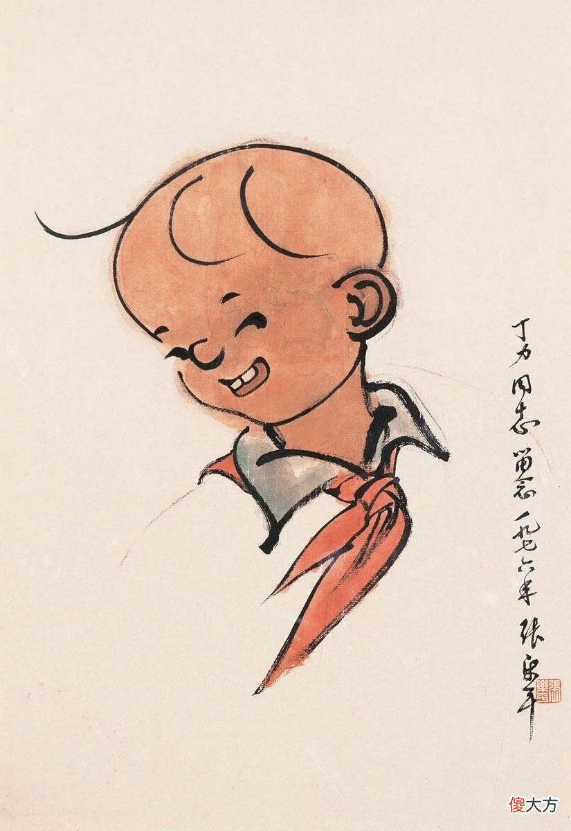 他就是我们熟悉的三毛 他这个人就像当年的三毛