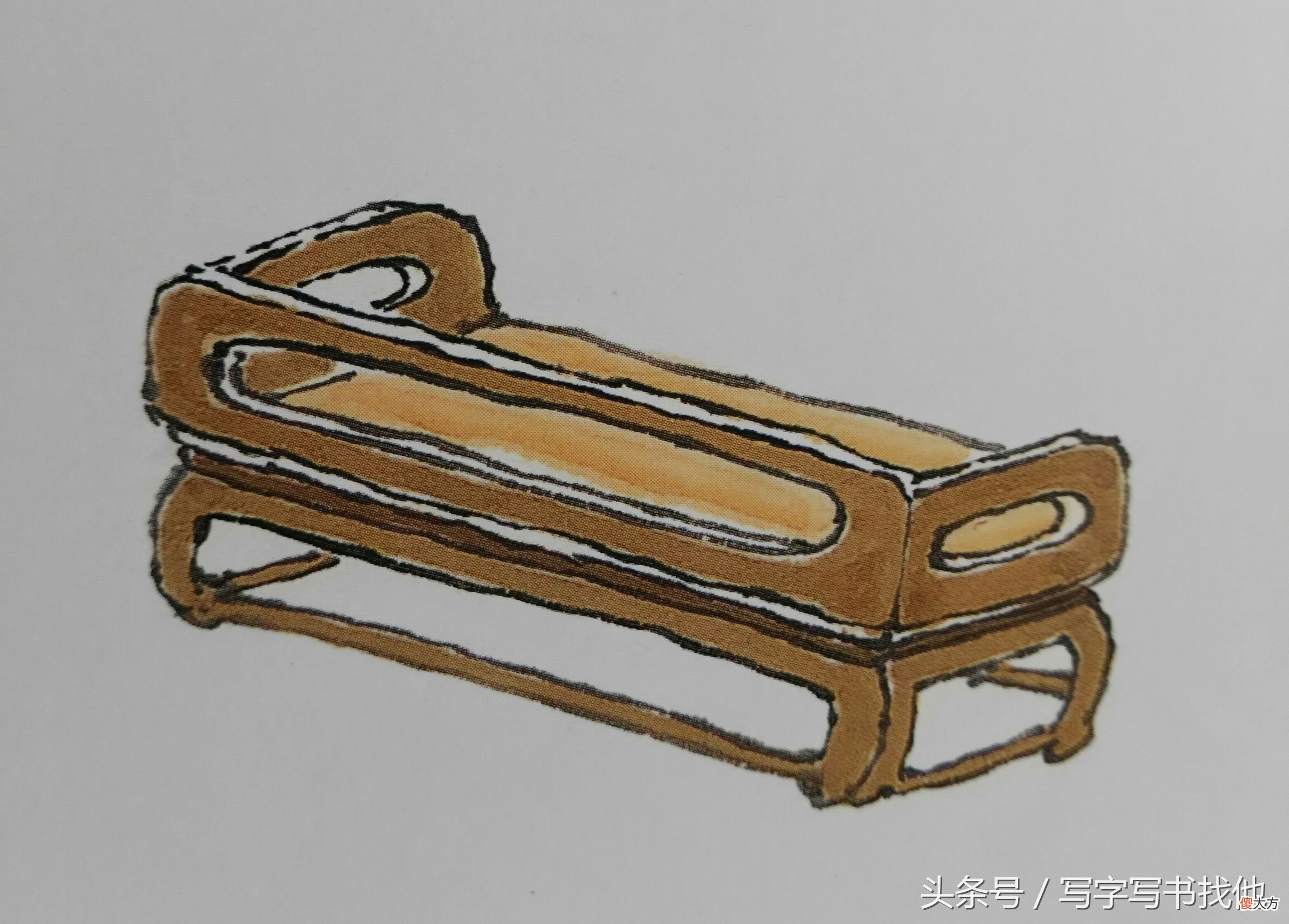 书桌茶几千万不能画成工笔画，要不然就太俗没有雅趣