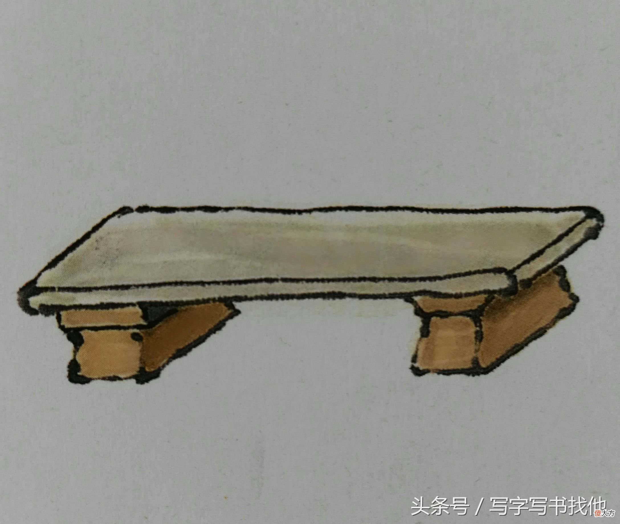 26种画书桌茶几屏风书架的方法 桌子上的书架怎么画