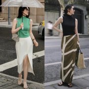 【就爱时尚】别不服，三木是真会穿！学她的夏季“半身裙”穿法，知性有气质