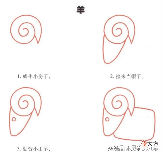 从简笔画开始的艺术天赋哦~ 画画从简笔画开始