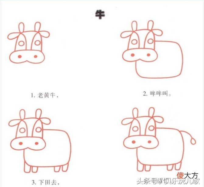 从简笔画开始的艺术天赋哦~ 画画从简笔画开始