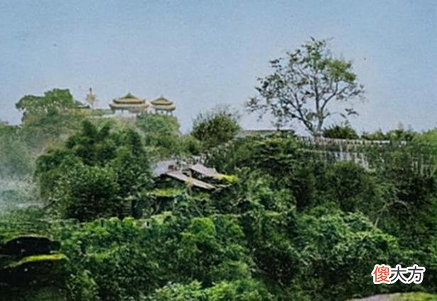 【历史故事】老照片：1909年的四川嘉定府，外国人镜头下山水佛韵的嘉州古城
