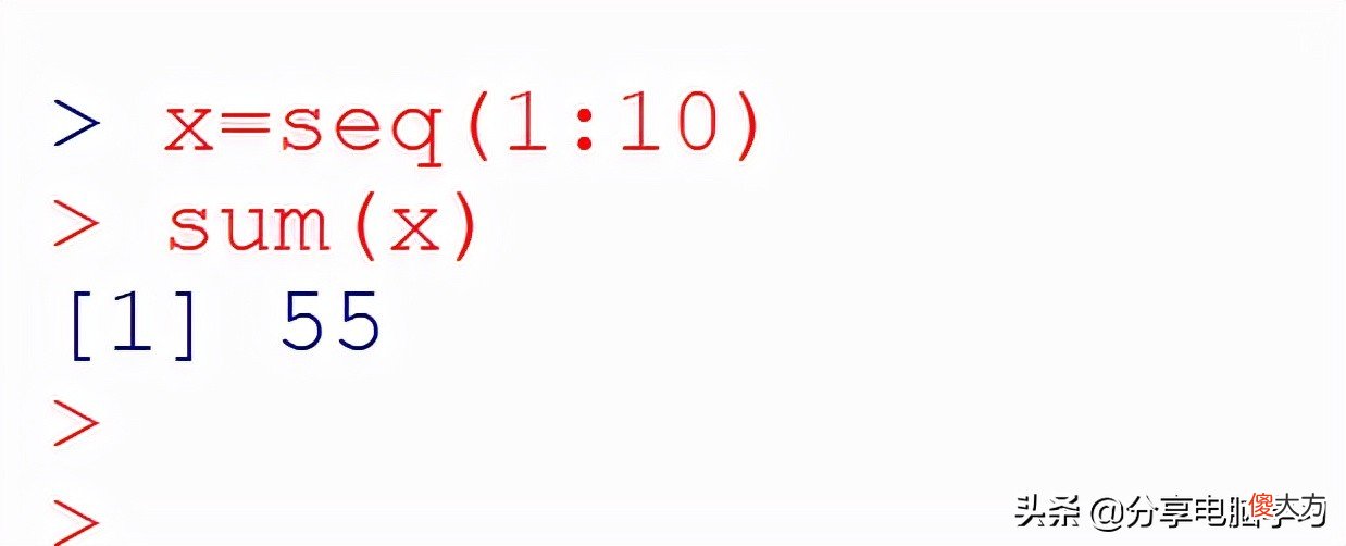 R语言基本数据对象之向量的主要运算 R语言向量计算