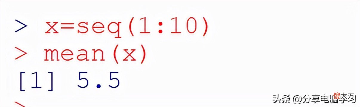 R语言基本数据对象之向量的主要运算 R语言向量计算