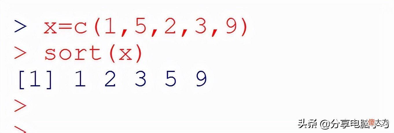 R语言基本数据对象之向量的主要运算 R语言向量计算