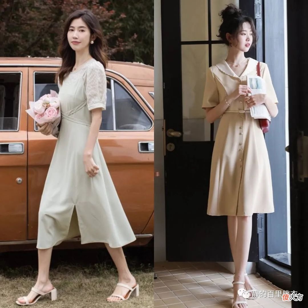 【就爱时尚】不管30岁还是40岁的女人,用“连衣裙”凹造型,温柔到骨子里