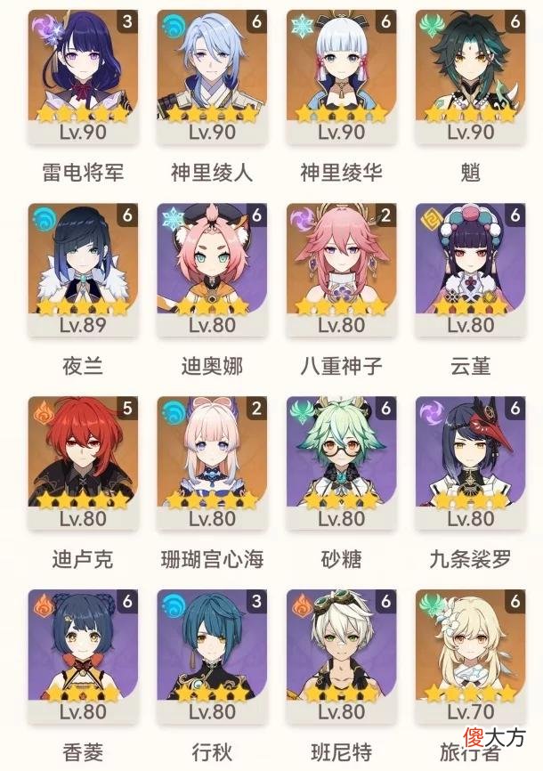 【游戏世界】原神：6命魈+6命夜兰还不能满星深渊？玩家的游戏理解过时了！