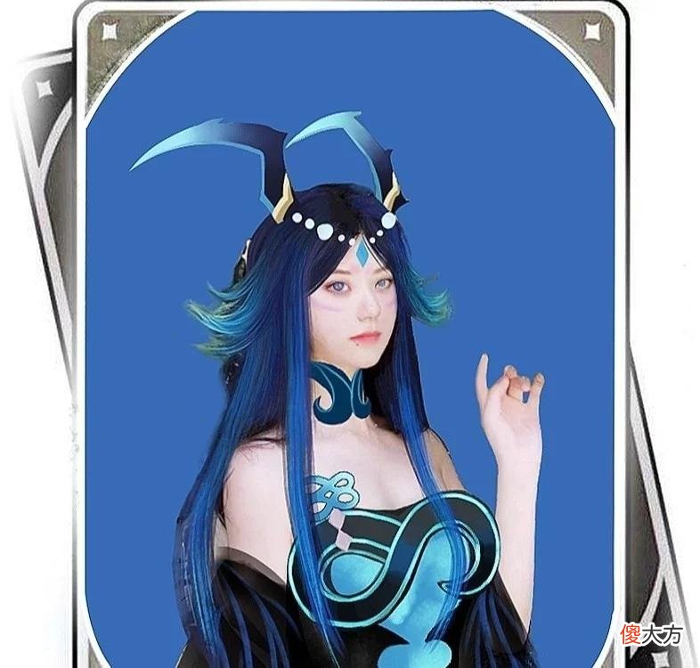 【游戏世界】原神：玩家自创的“水夜叉”火了，身形娇小，眼神是一大亮点！