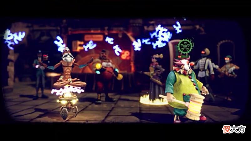 【游戏世界】剧情驱动RPG《电气马戏团》实机宣传片游戏年内发售