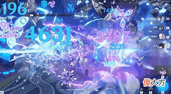 【游戏世界】原神：久岐忍刚上线，就有玩家整花活，爱的魔力转圈圈阵容真好玩