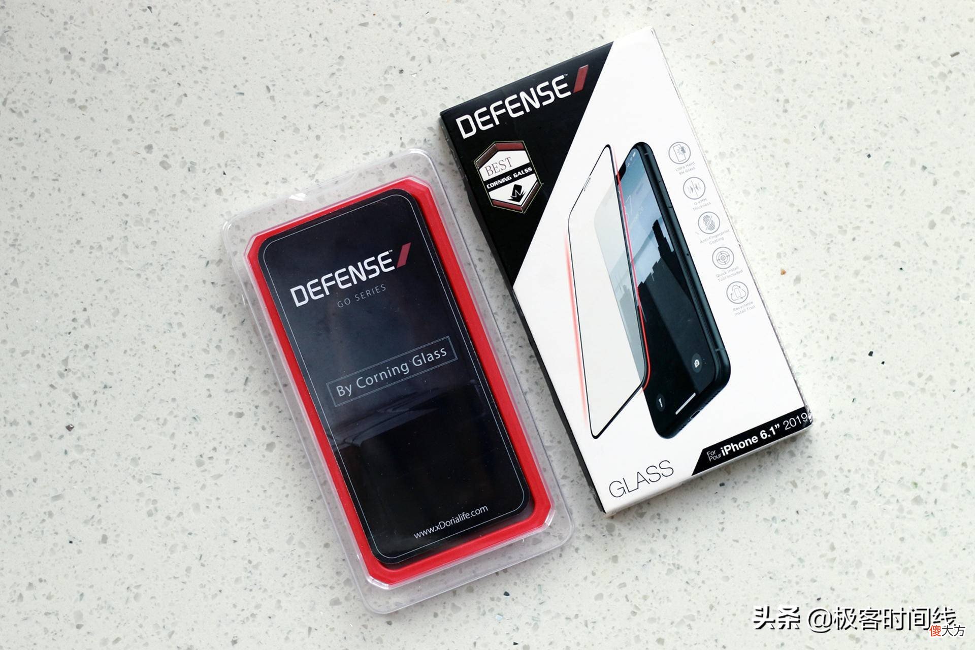 Defense苹果11钢化膜 苹果11自带钢化膜