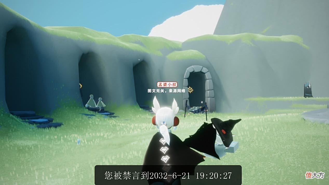 【游戏迷】光遇：账号禁言10年，印象中都是白鸟？太火了引人注意罢了