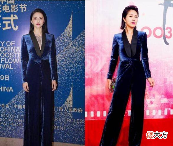 【就爱时尚】姚晨和杨千嬅撞衫，一个清纯，一个臃肿，谁更胜一筹？