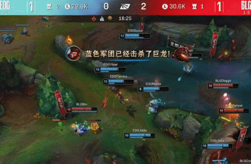 【游戏迷】打野3689船长不会连桶！BLG不敌EDG惨收三连败