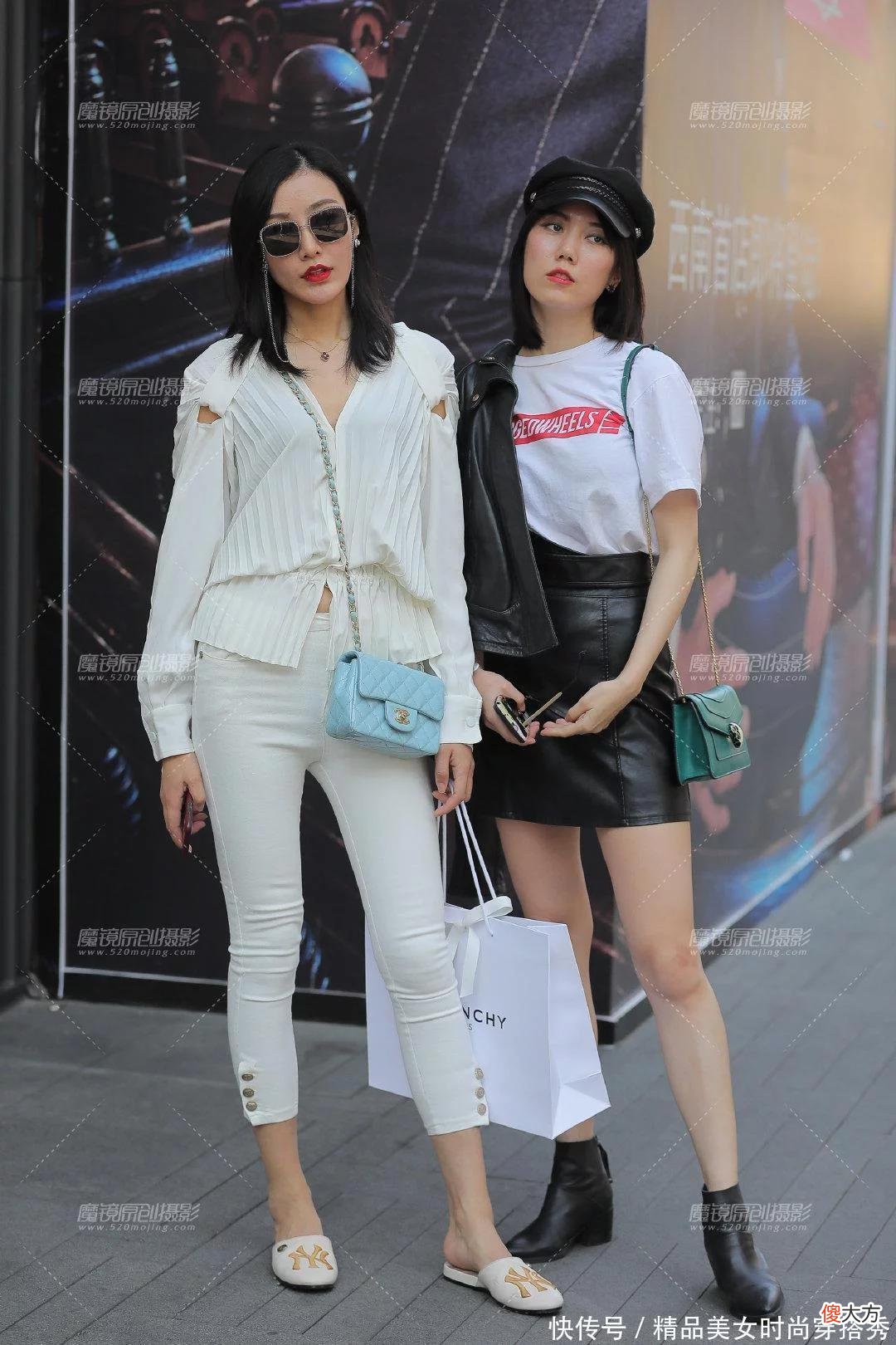 【就爱时尚】白色牛仔裤可以让你美得出众