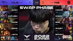 【游戏迷】LCK夏季赛:Dread1千9伤害佛耶戈拿POG!关键抢龙助NS翻盘力克HLE