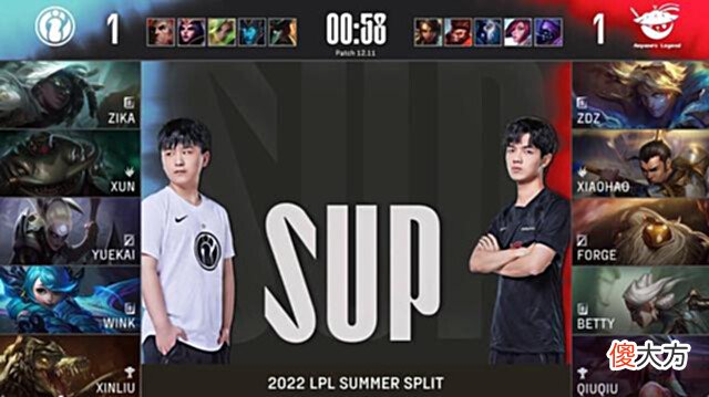 【游戏世界】LPL夏季赛:AL让1追2力克IGXun取第四次MVP却闪现撞墙连续空大
