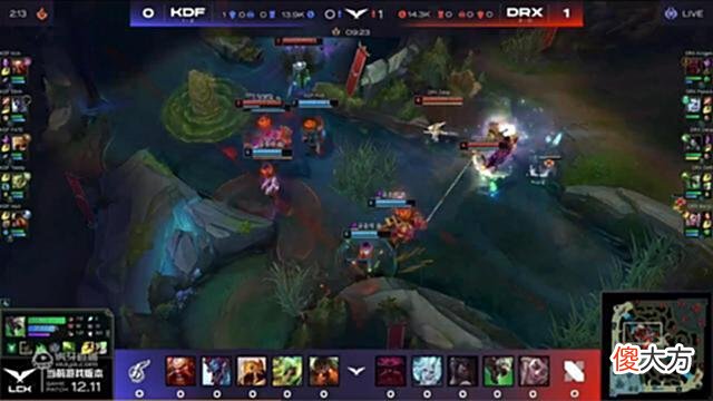 【游戏世界】LCK夏季赛：Deft送天秀操作Kingen一羊十吃！DRX横扫KDF
