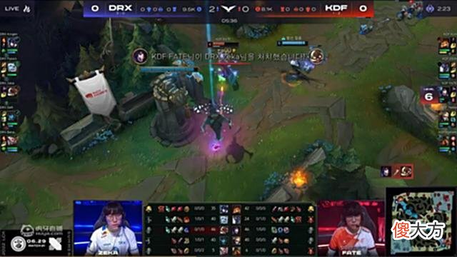 【游戏世界】LCK夏季赛：Deft送天秀操作Kingen一羊十吃！DRX横扫KDF