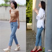 【就爱时尚】“阔腿裤”已经不兴了，今年流行用这“3款裤”配T恤，洋气又显高