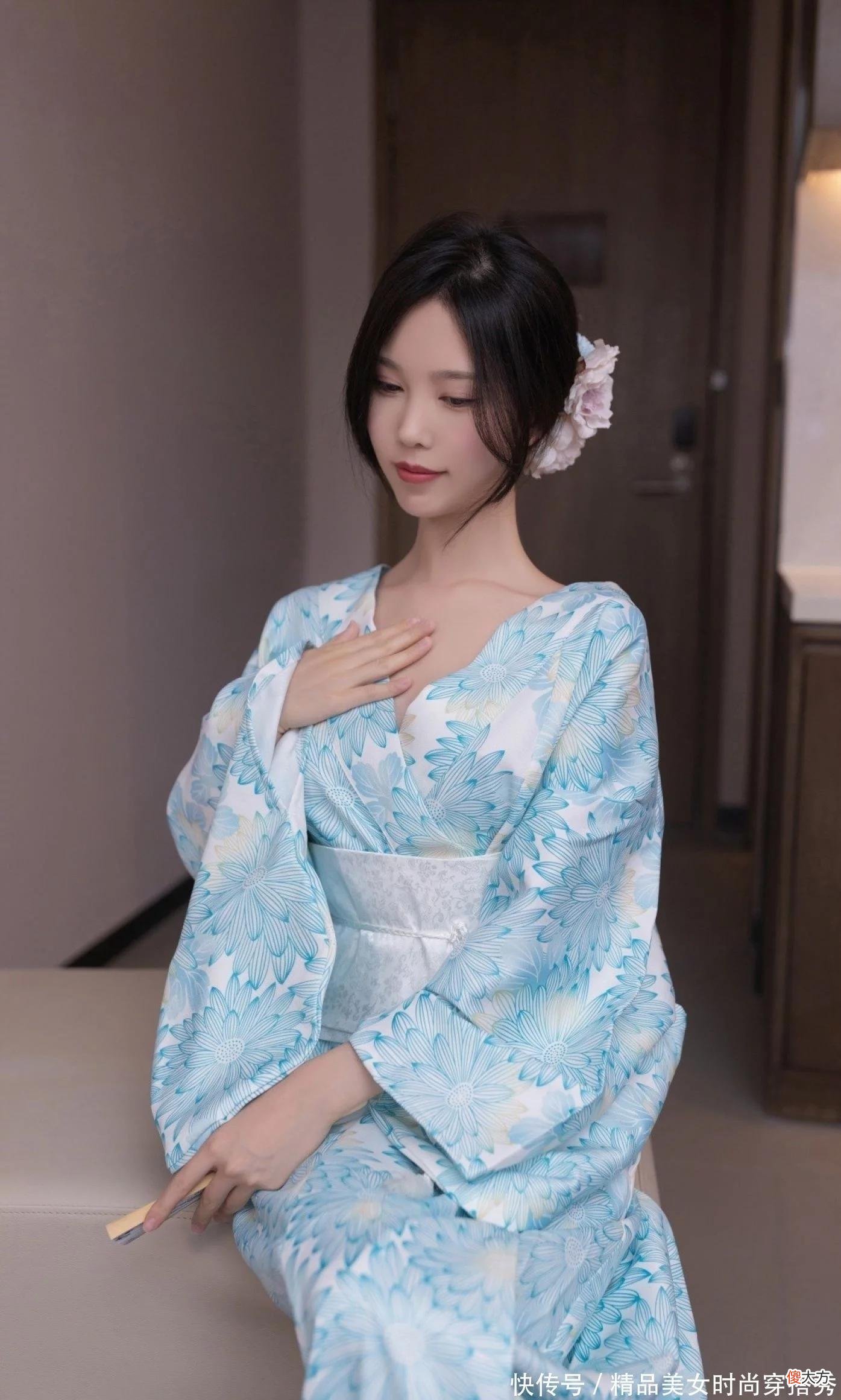 【就爱时尚】素雅的和服，清新淡雅，找一个适合拍照的好去处，拍出美美的照片也是好的呀