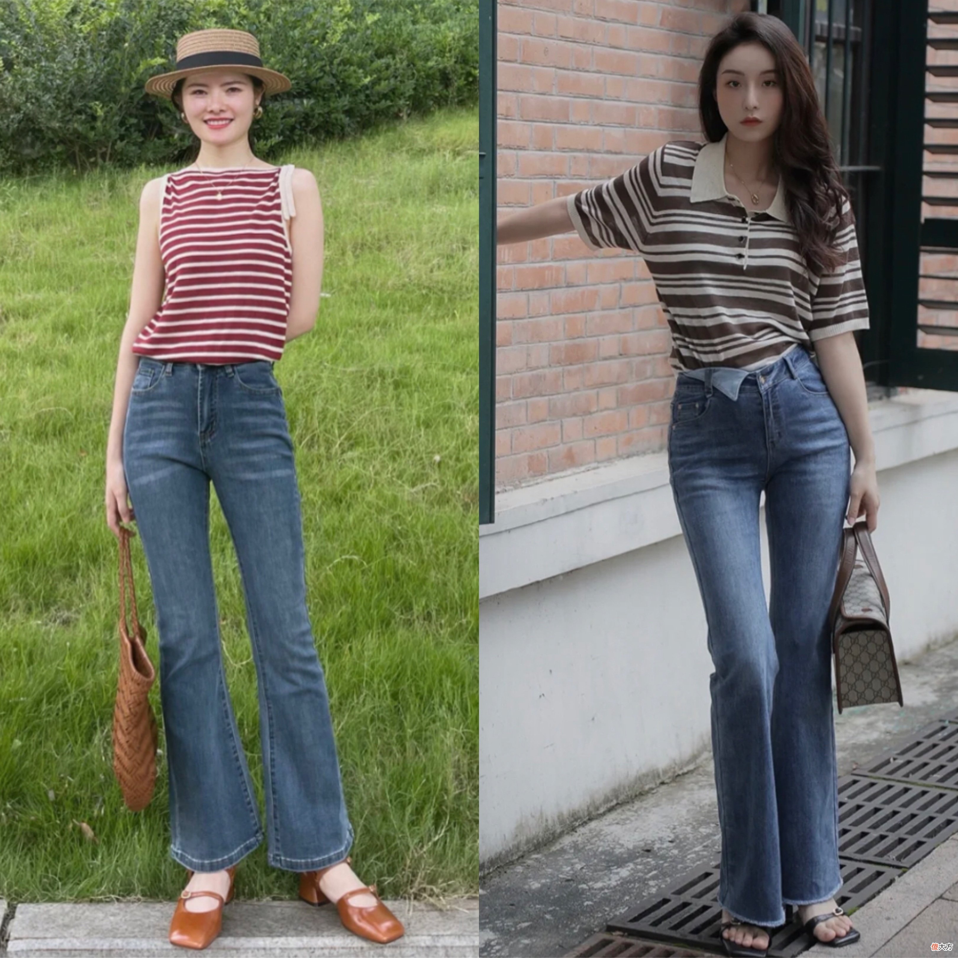 【就爱时尚】怪不得都不穿铅笔裤了，今年流行“喇叭裤”，时髦气质显腿长