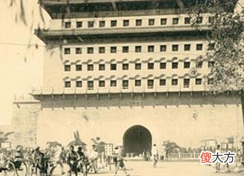 【历史故事】老照片：老北京内城的九座城门，现在仅存一座