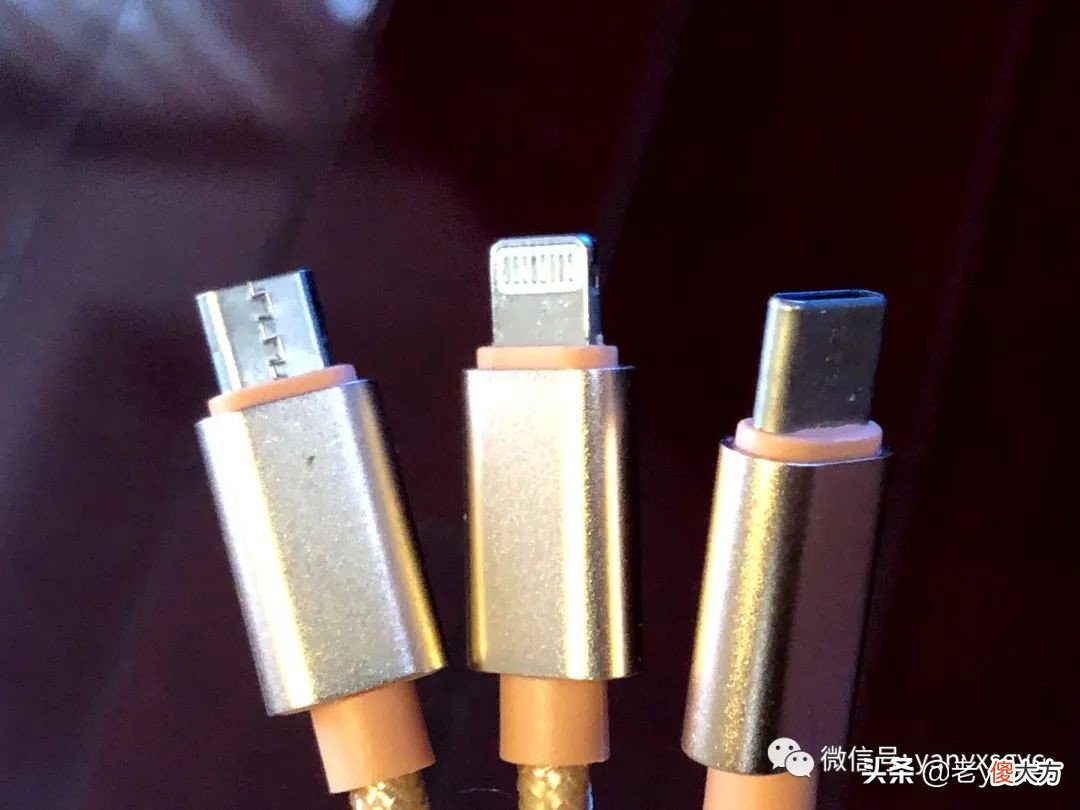 六种手机充电式数据线 手机充电数据线种类