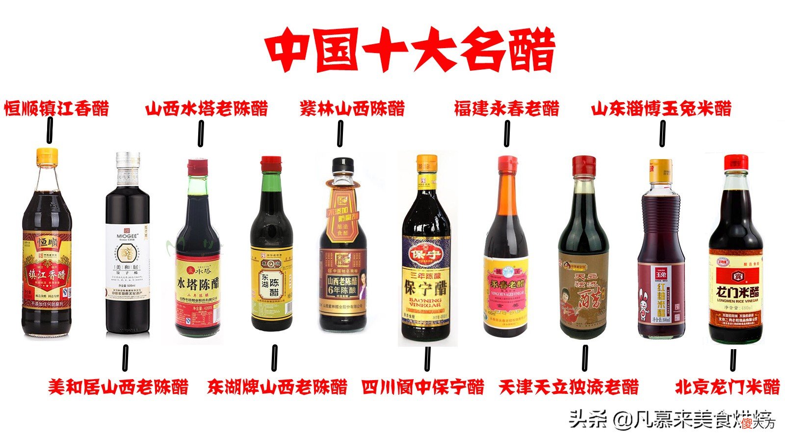 盘点中国十大名醋排行榜 中国醋10大排名