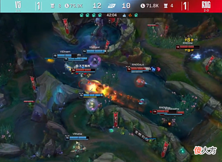【游戏迷】LPL夏季赛“最精彩比赛”诞生!RNG1:2爆冷不敌V5,小虎失误严重