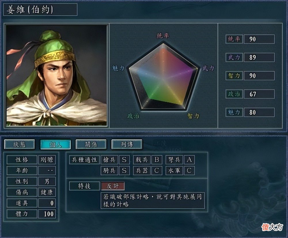【游戏迷】《三国志11》中这些特技也跟错了主人？