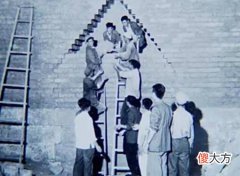 【历史故事】老照片：万历皇帝的定陵考古现场，郭沫若亲自来指导工作