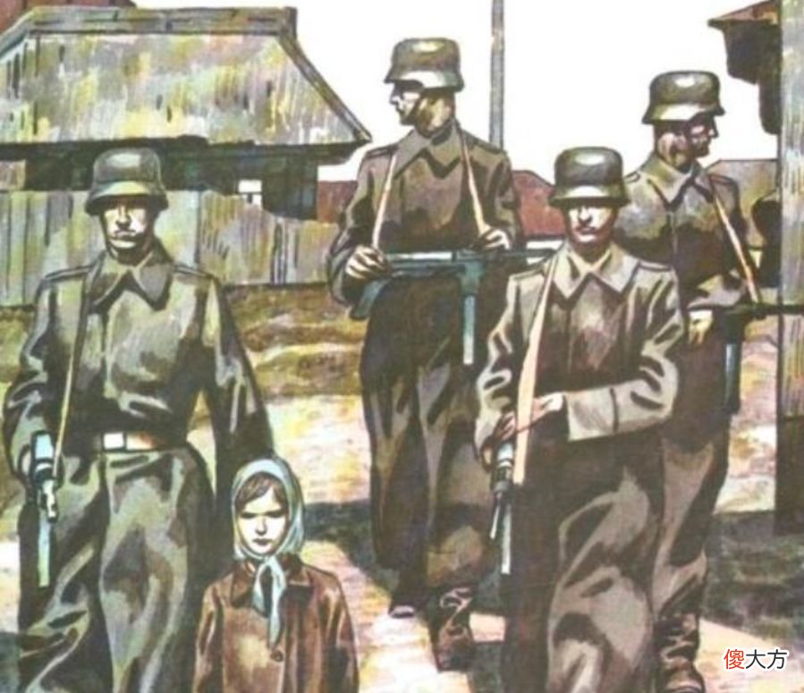 【爱历史】孤身潜入德军总部，苏联最小女英雄吉娜毒杀上百纳粹，被抓后惨死