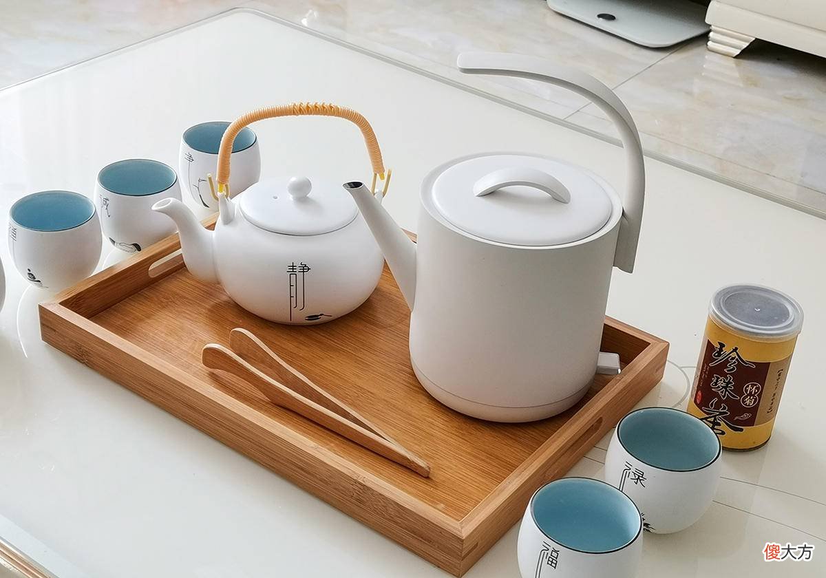 上手体验一把为泡茶而生的电热水壶 电热茶水壶 家用